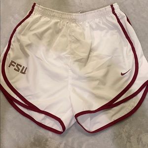 White/Garnet FSU Nike Shorts